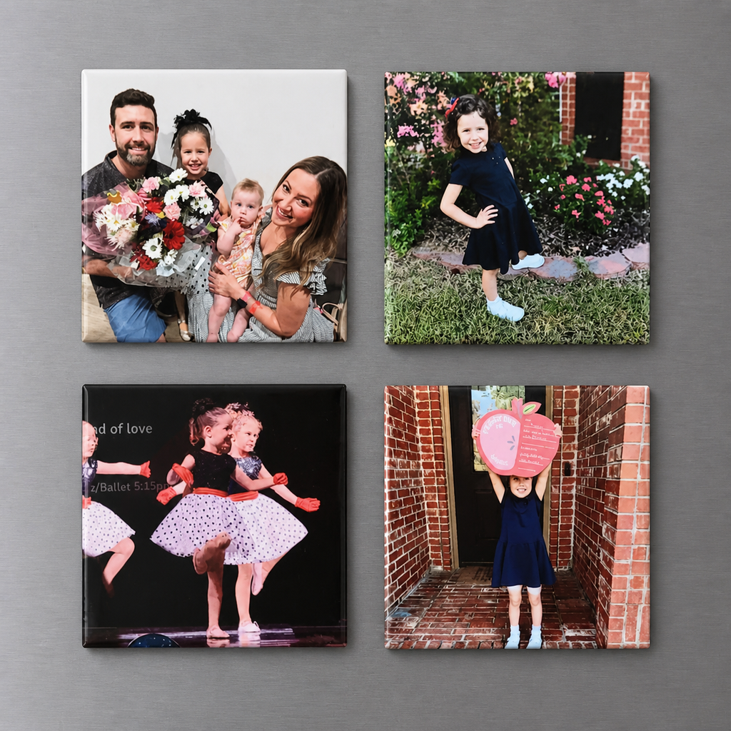 Custom Photo Square Magnet 2.5"