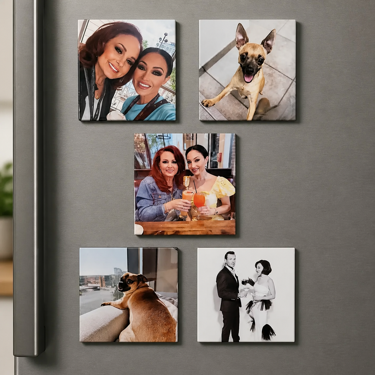 Custom Photo Square Magnet 2.5"
