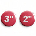 Custom Photo Button Pin 3" & 2"