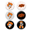 OSU - Oklahoma State - Stillwater Spirit Buttons